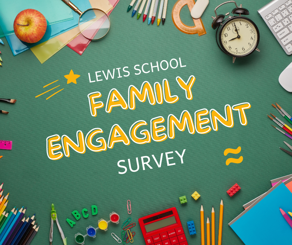 Family Engagement survey with school supplies