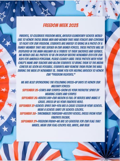 Freedom Week 2023
