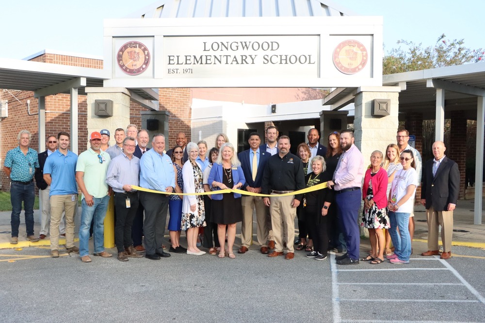 Longwood Elementary School Celebrates Campus Renovations with Ribbon