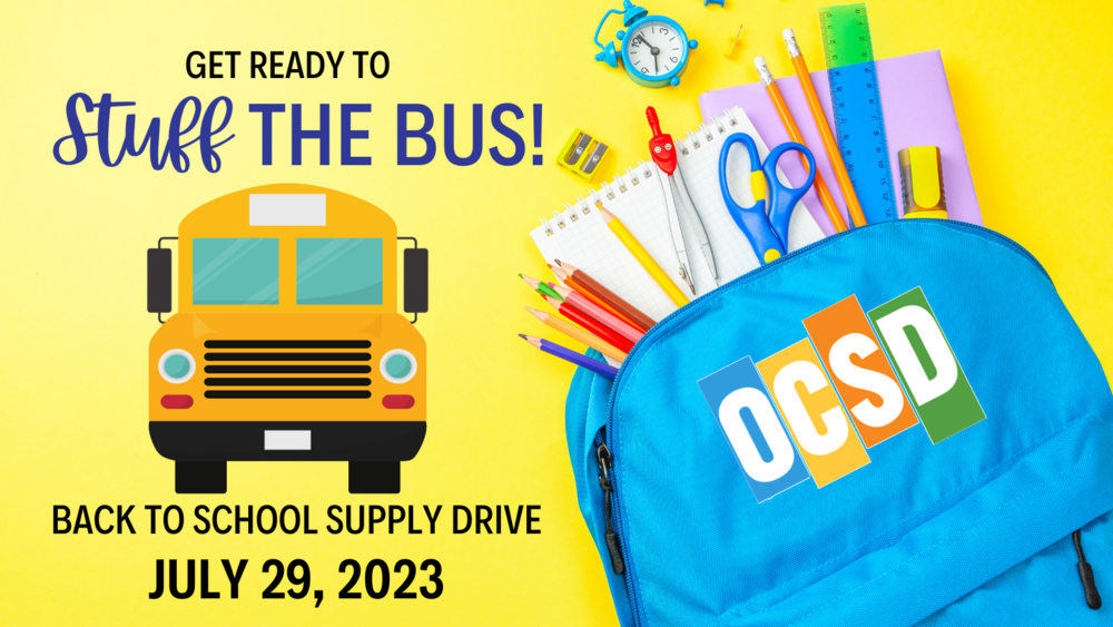 Stuff the Bus Bob Sikes Elementary School