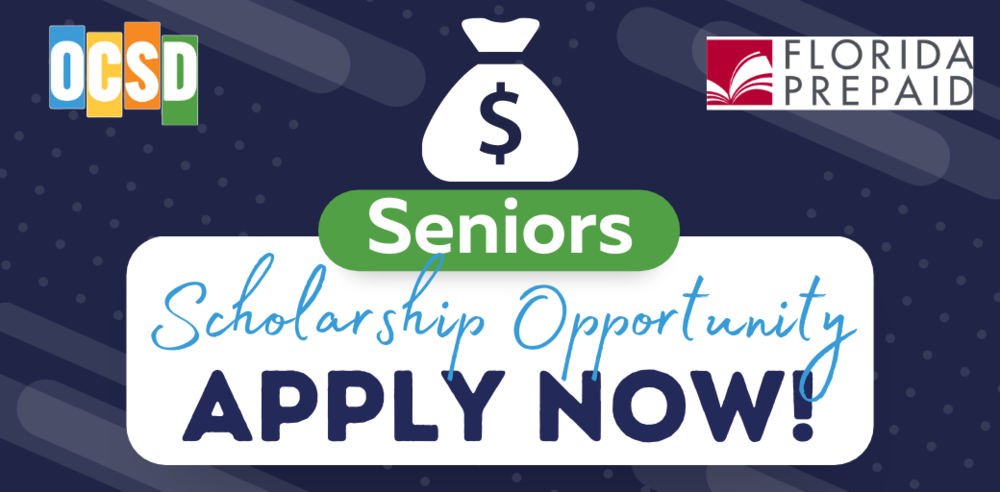 Seniors: Scholarship Opportunity Apply Now