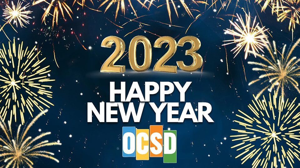 ​Happy New Year, OCSD family! 