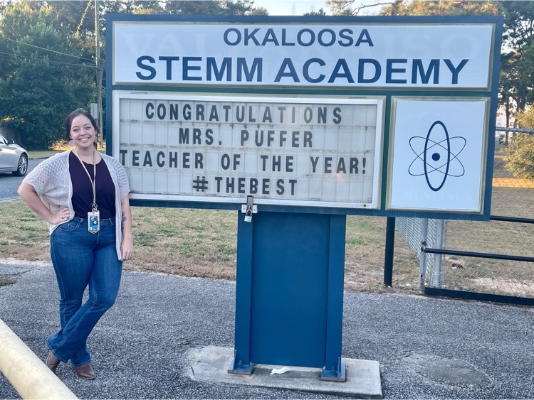 Mrs Puffer is STEMM’s Teacher of the Year! 