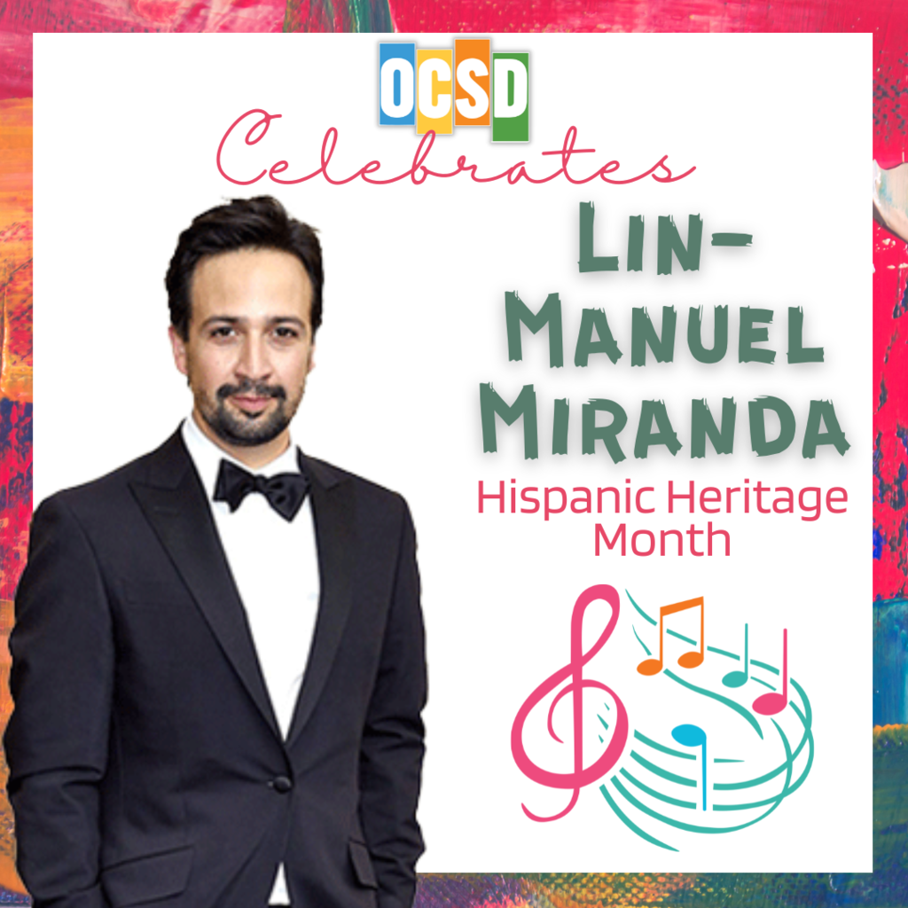 Lin Manuel Miranda Hispanic Heritage Month