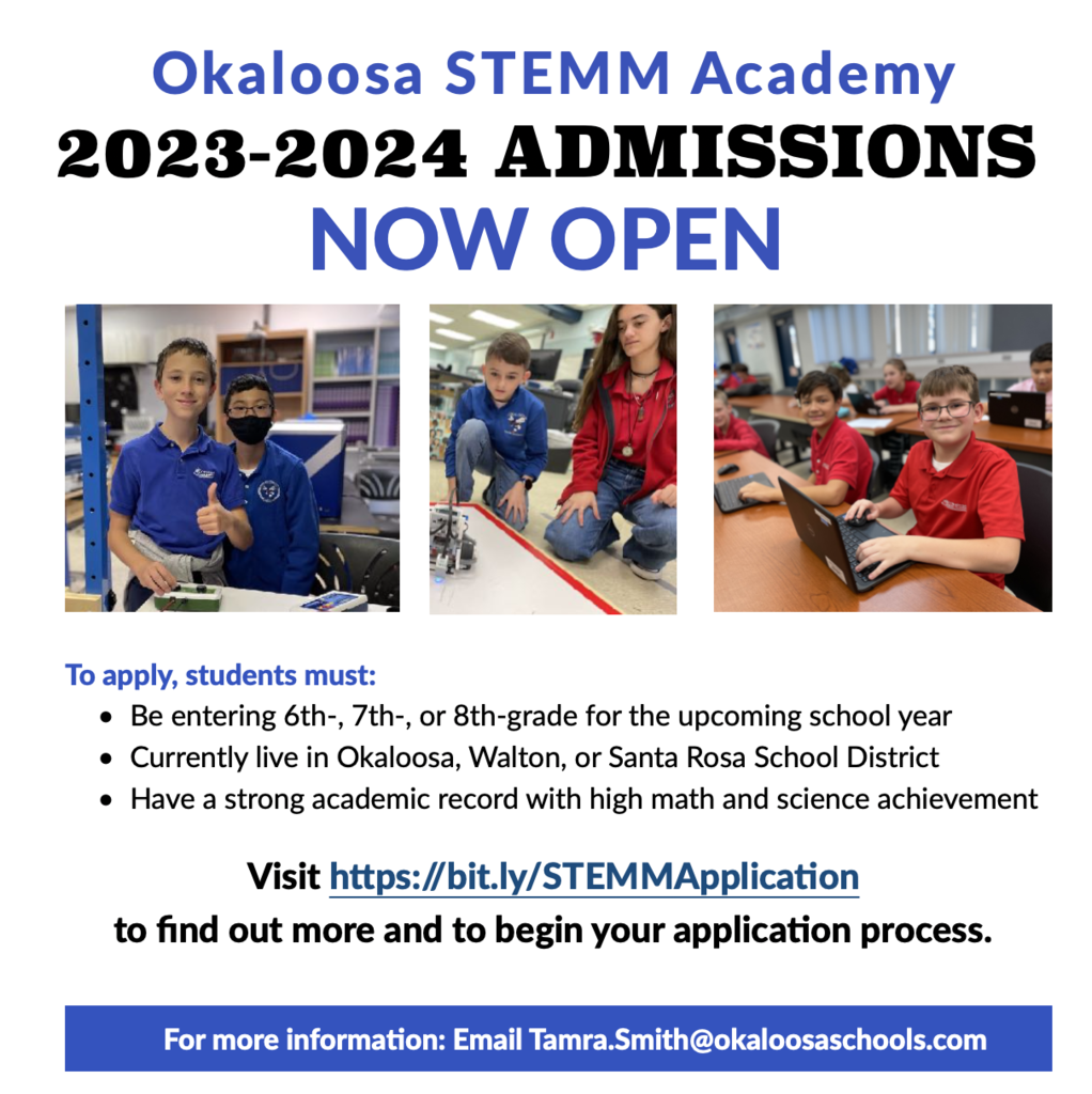 2023-2024 Admissions Now Open