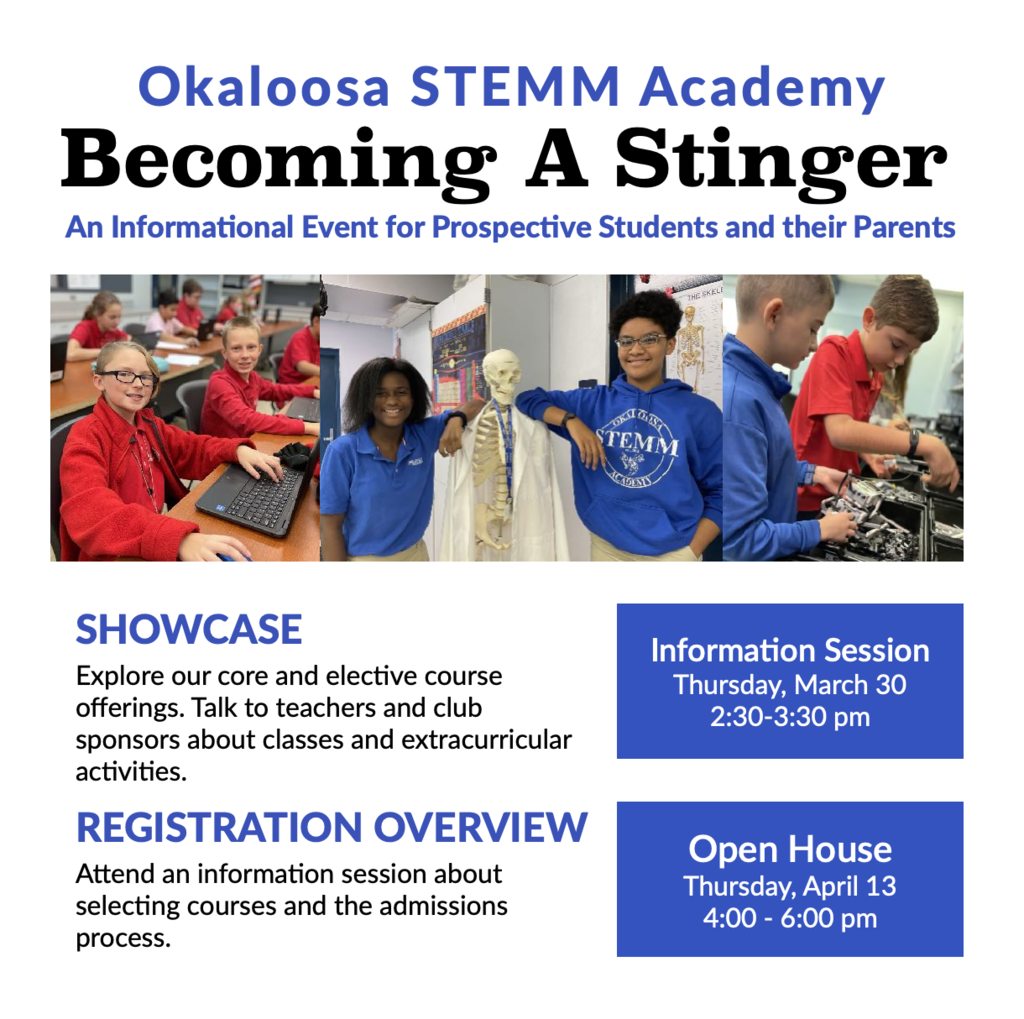Becoming A Stinger Informational Event for Prospective Students and their Parents