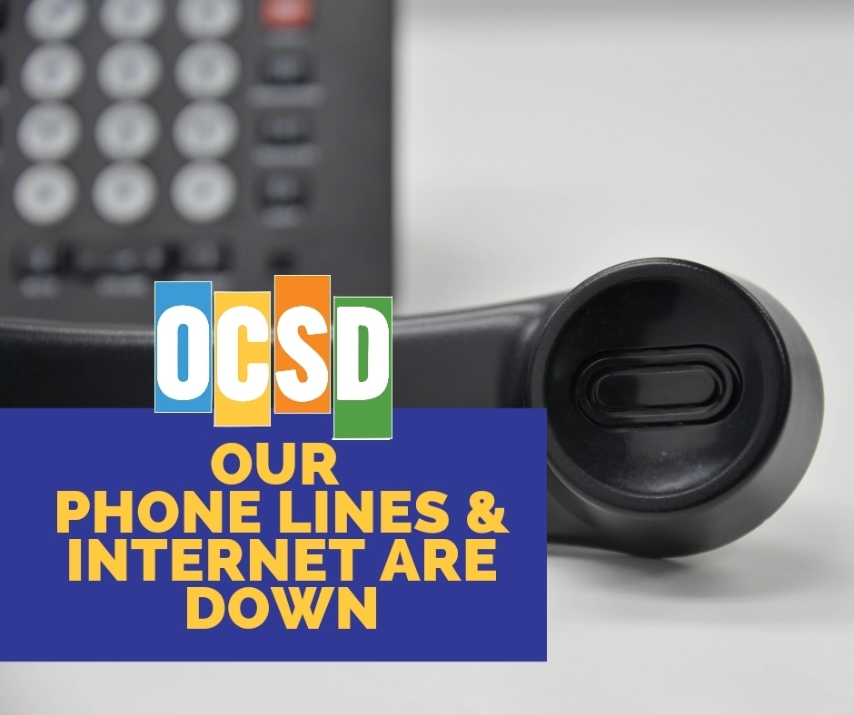 phone lines and internet are down