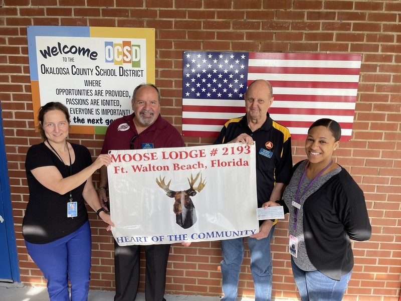 Moose Lodge Donation