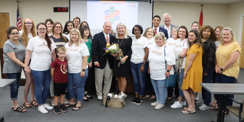 Lisa Tucker as Principal of Longwood Elementary School
