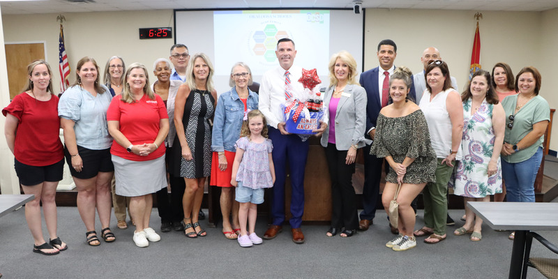 Daren Everage as Assistant Principal of Eglin Elementary School