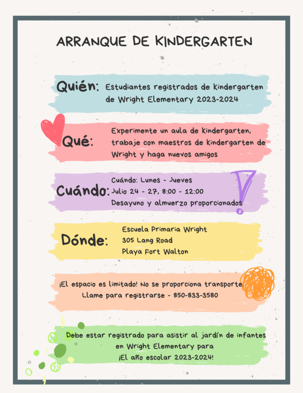 Kindergarten Kickstart (Spanish)
